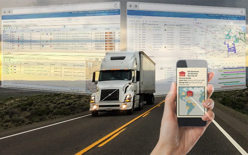 Mobile logistics app and trucking software